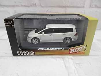 1/43 ホンダ　オデッセイ　RB3/RB4　アブソルート　ミニカー　ホワイト ホンダ オデッセイアブソルート 1/43 パールホワイト - メルカリ